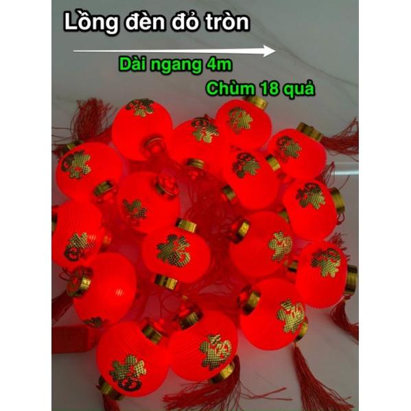 Dây đèn led trang trí lồng đèn Phú Quý sum tụ