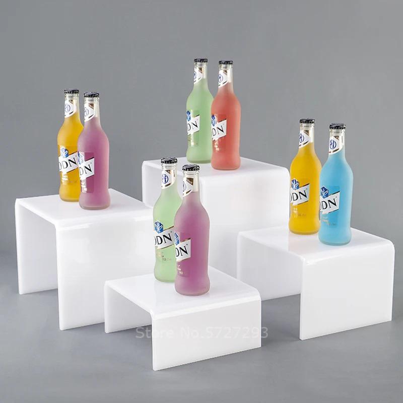 Kệ mica, Acrylic chữ U, Giá Đựng Đồ Tủ Bếp, Giá Đựng Mỹ Phẩm, Trang Điểm, Dày 5mm - Trong suốt