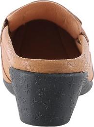 Giày sabo nữ da bò Huy Hoàng màu nâu đất size 35