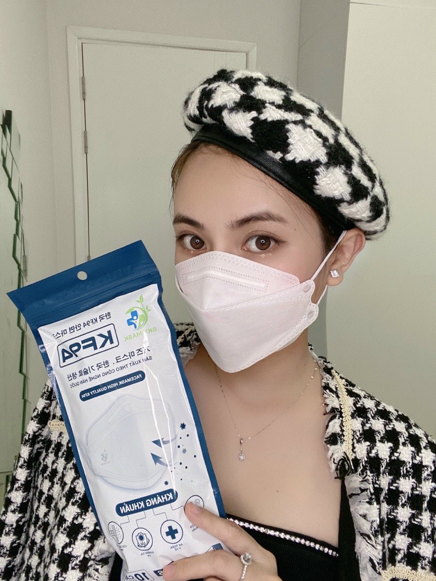 Khẩu Trang KF94 4D SKY MASK Hàn Quốc - Chống Bụi Mịn Và Kháng Khuẩn (1 gói 10 cái) - Chọn màu