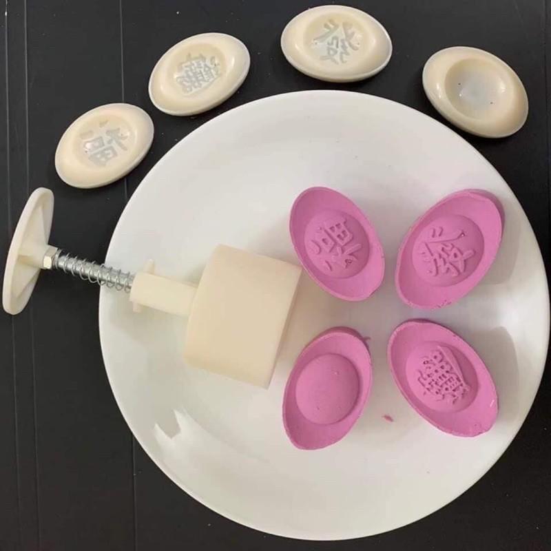 Khuôn trung thu thỏi vàng 50g
