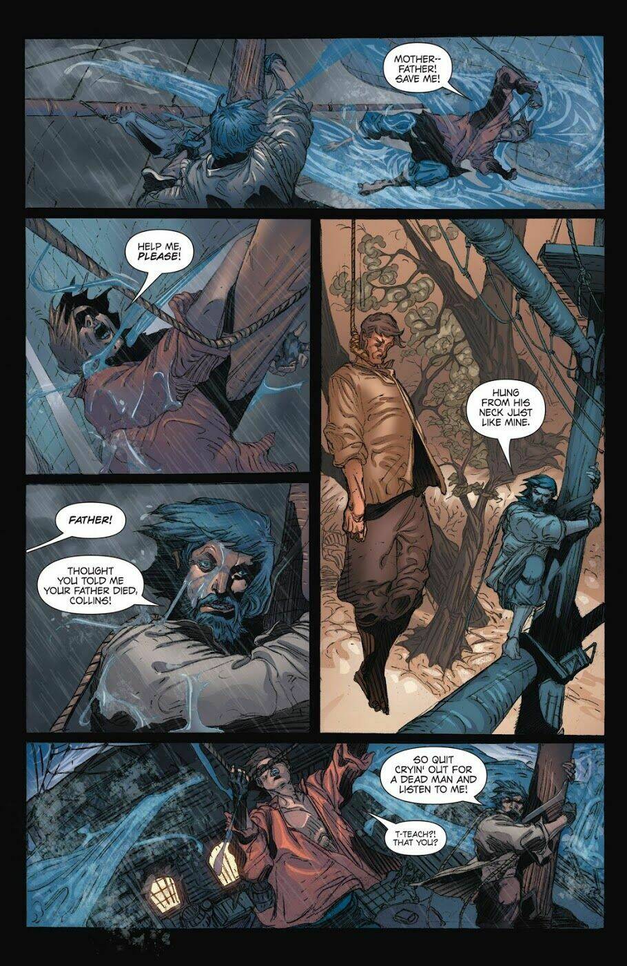 râu đen: huyền thoại vua hải tặc - blackbeard: legend of the pyrate king chapter 1 9