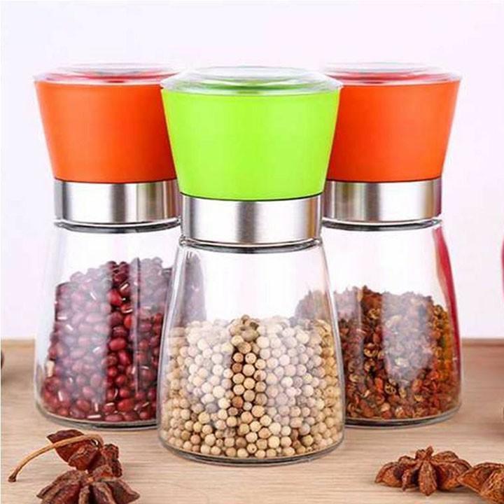 Dụng Cụ Xay Tiêu Thủy Tinh