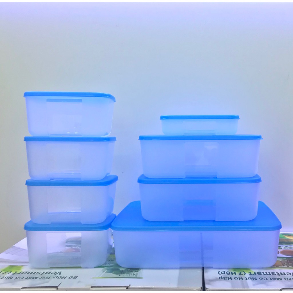 BỘ HỘP TRỮ ĐÔNG 8 TUPPERWARE