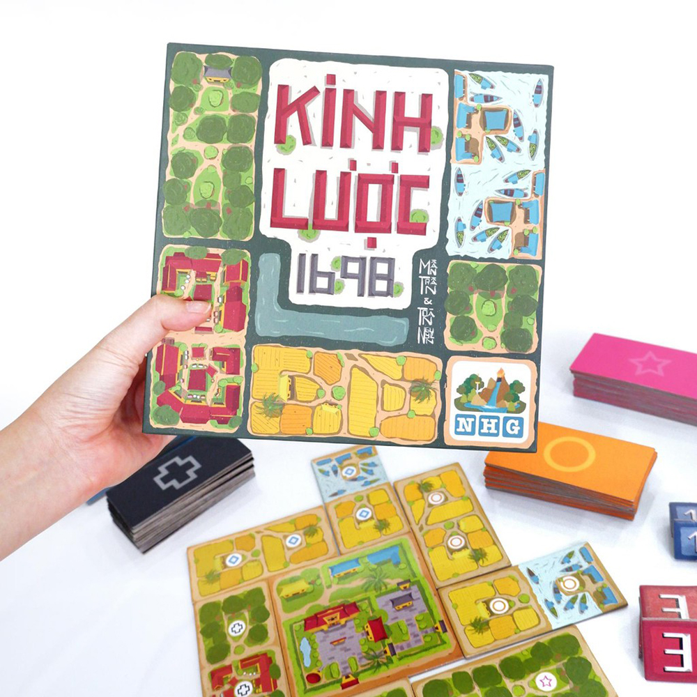 Board Game Kinh Lược 1698 Trò Chơi Chiến Thuật 2 - 4 Người Chơi Ngũ Hành Games