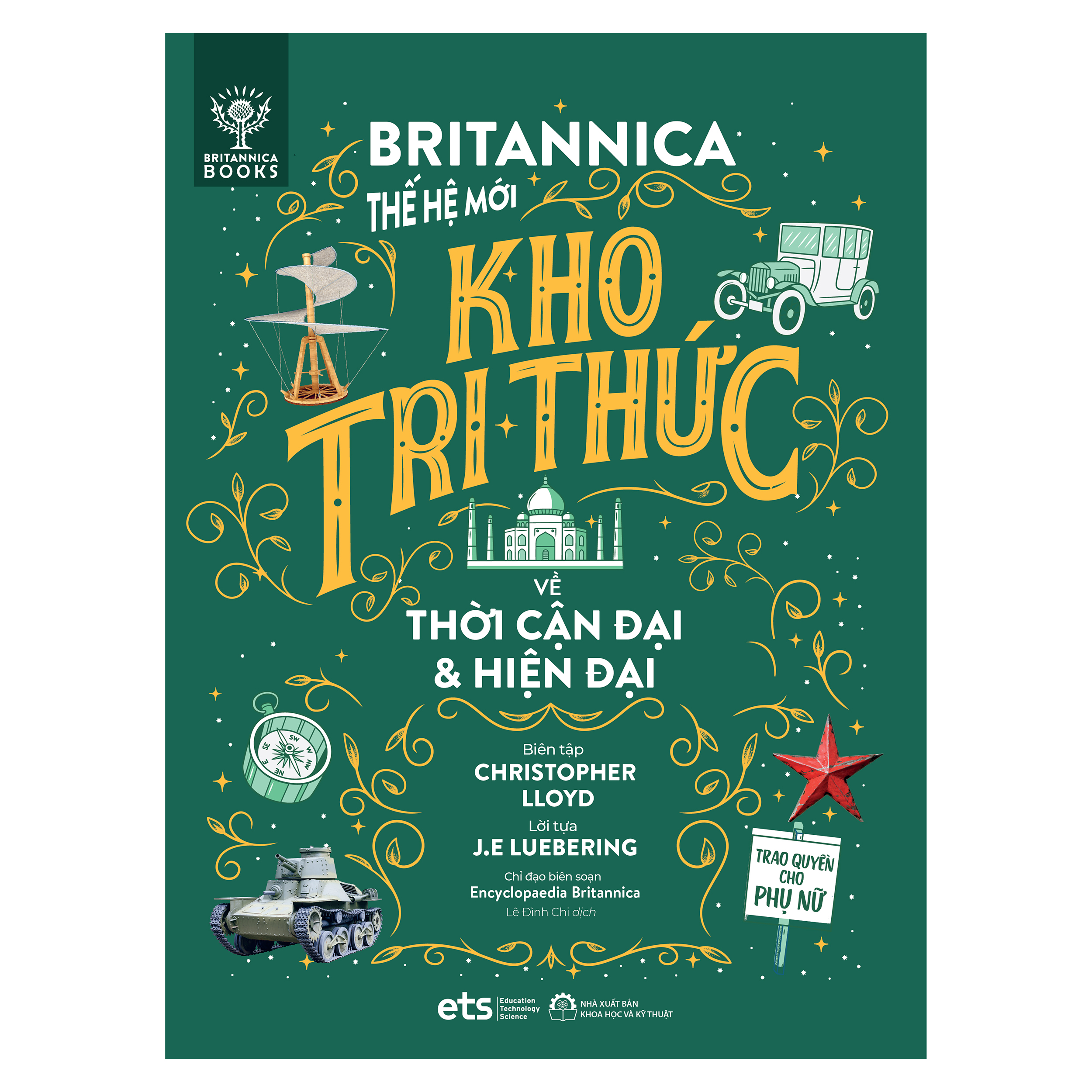 Bộ 8 cuốn Britannica Thế Hệ Mới  ( Kho Tri Thức về Thế Giới Vận Hành +Lược Sử Loài Người )