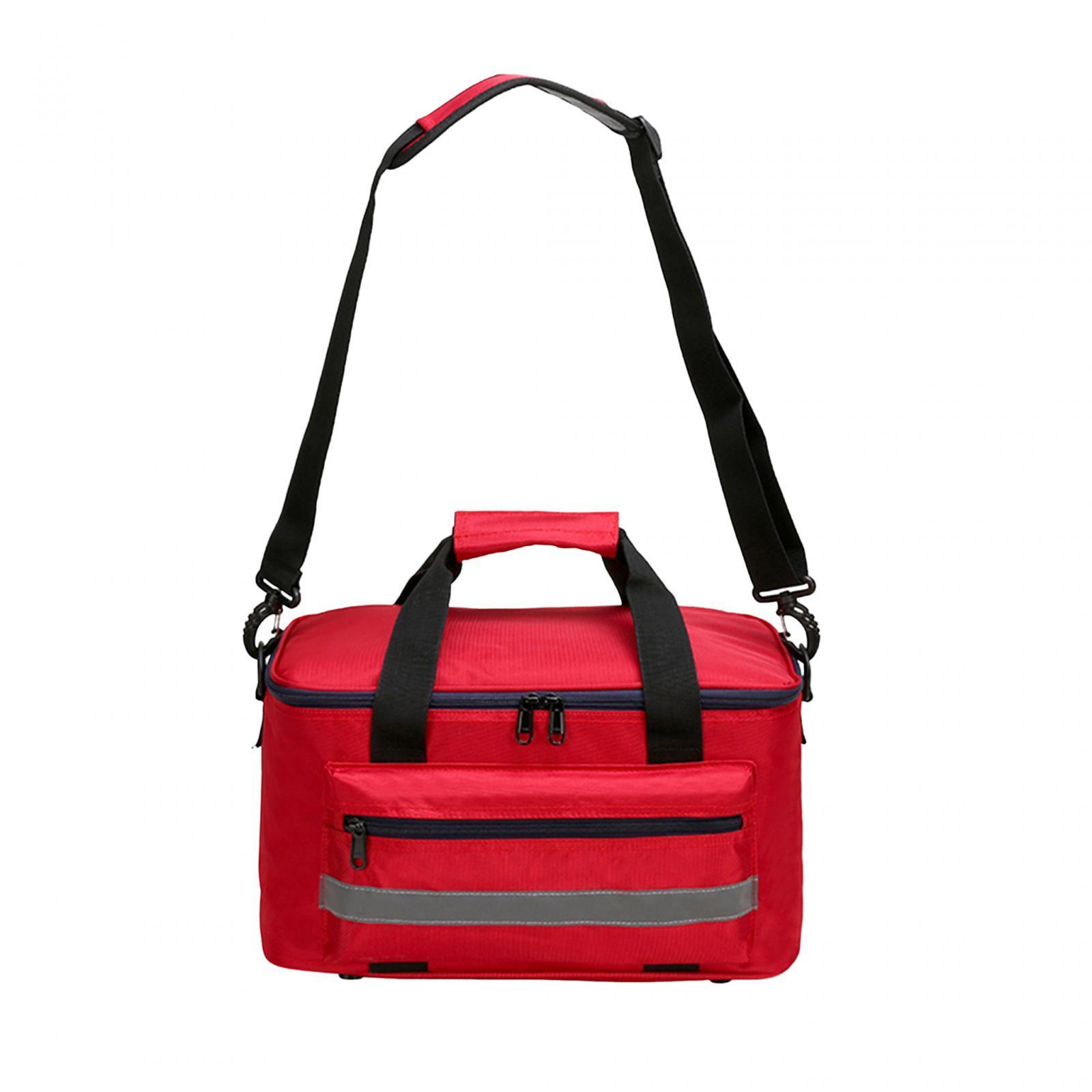 First Aid Bag First Responder Bag Lightweight and Durable Empty Waterproof Organizer Emergency Storage Bag Trauma Bag for Travel Camping