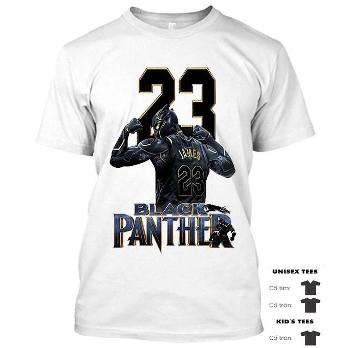 ÁO THUN BÁO ĐEN BLACK PANTHER 23 SIÊU CHẤT | MARVEL AVENGERS TSHIRT