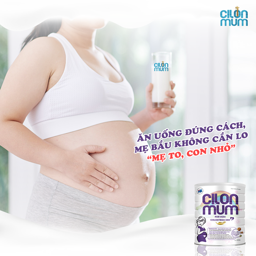 Sữa Mẹ Bầu CILONMUM For Mum Colostrum 24h dành cho phụ nữ mang thai và cho con bú