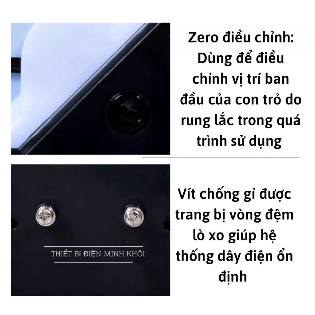 Đồng Hồ Đo Điện Áp Vôn, Dòng Điện Ampe 96x96mm, đồng hồ hiển thị vôn kế, ampe kế lắp đặt tủ điện