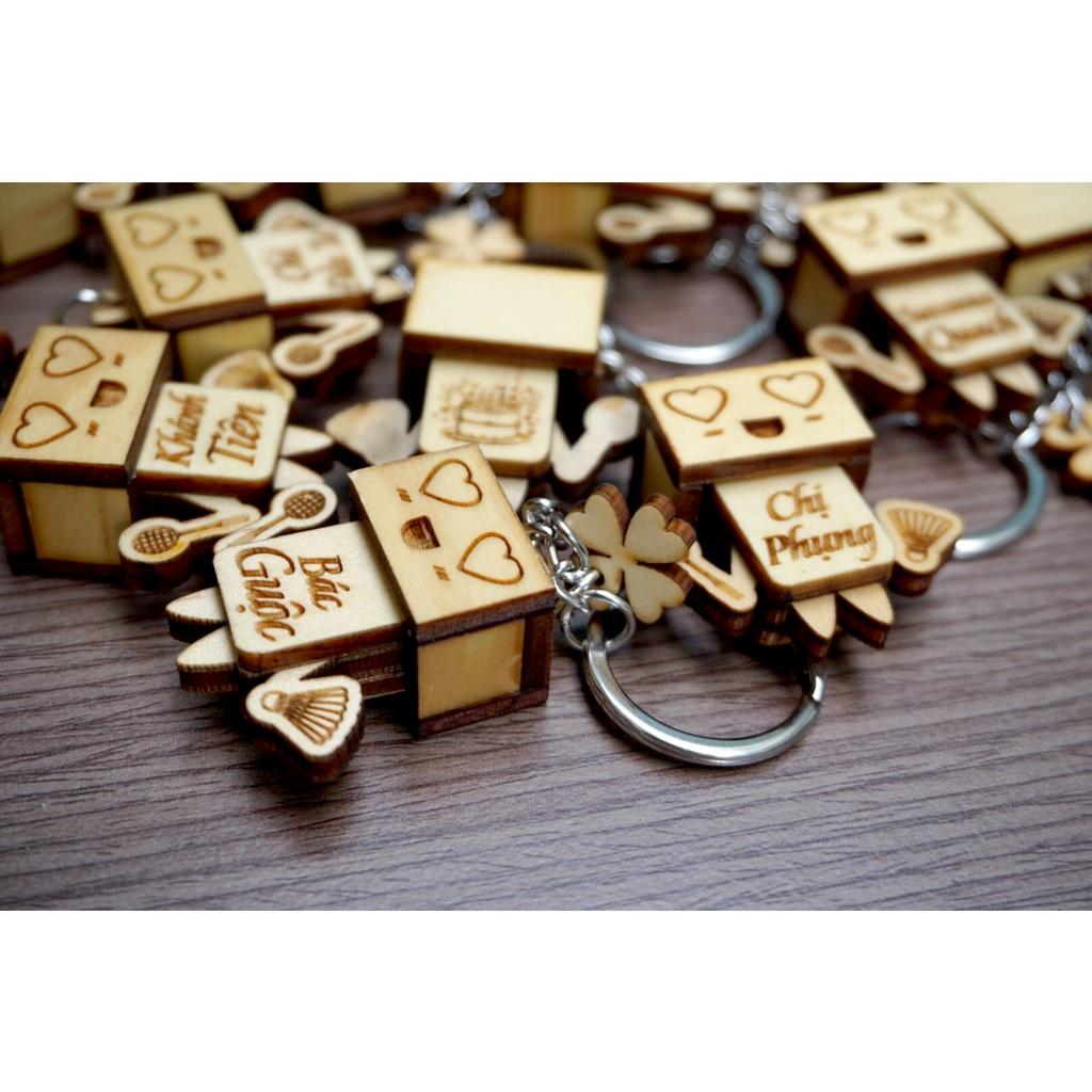 Danbo Đánh Cầu Lông, Danbo badminton Có KHẮC tên