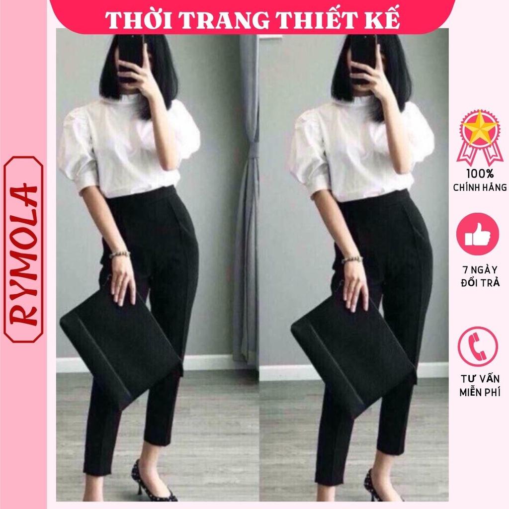 Quần Baggy Nữ Cao Cấp Quần Âu Nữ Công Sở Form Dáng Chuẩn Sang Chảnh