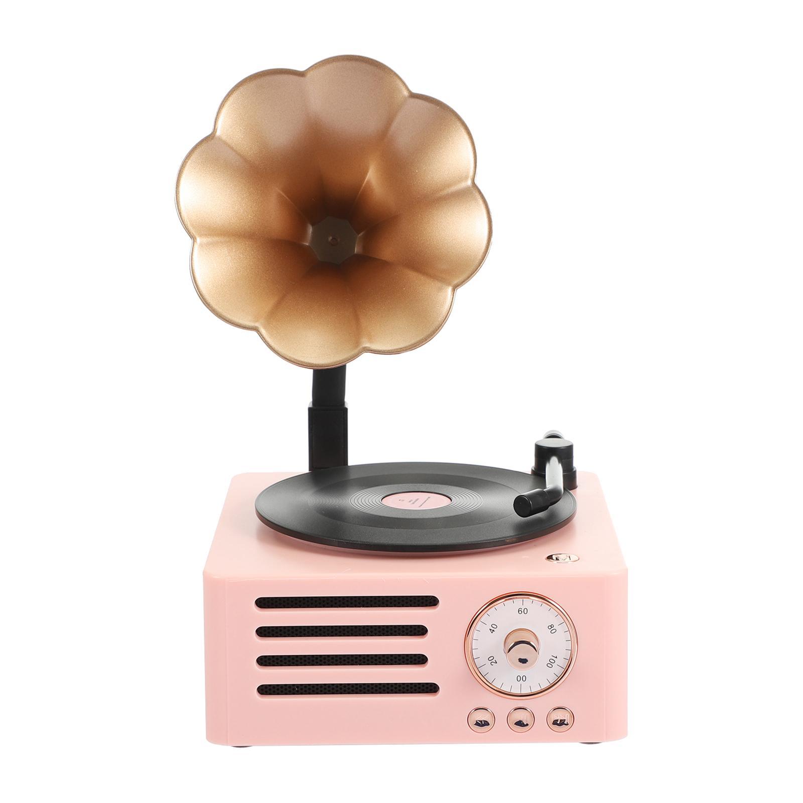 Turntable Player Bluetooth 5.0 Phonograph for Decoration