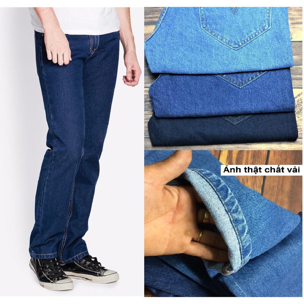 Quần Jeans Nam Ống Suông JN500