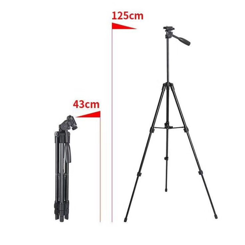 Chân đế Tripod Bluetooth cho điện thoại và máy ảnh TTX - 6218 (Kèm túi đựng và remote bluetooth) - Hàng nhập khẩu