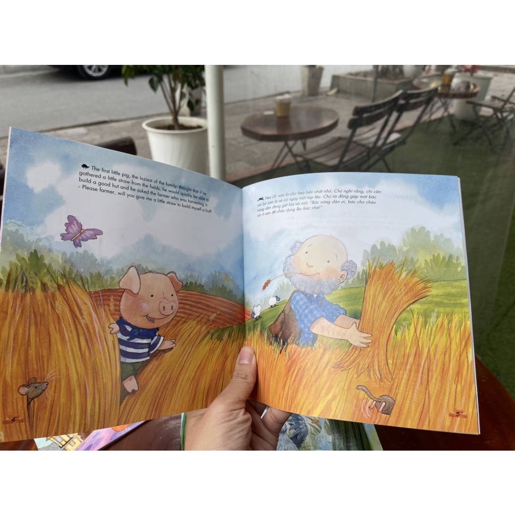 TRUYỆN CỔ TÍCH NỔI TIẾNG SONG NGỮ VIỆT – ANH – Daniel Howarth và Arianna Candell – Trần Ngọc Diệp dịch – NXB Kim Đồng