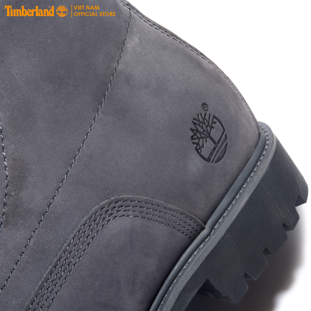 [Original] Timberland Giày Boot Nam Cổ Cao 6 inch Basic Alburn Boot WP Dark Grey Nubuck TB0A1OIZ2M