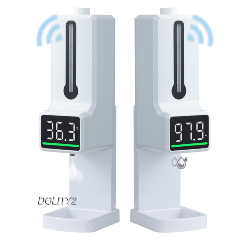 Set 2 Nhiệt Kế Hồng Ngoại Không Tiếp Xúc + Hộp Đựng Xà Phòng Tự Động Cảm Ứng