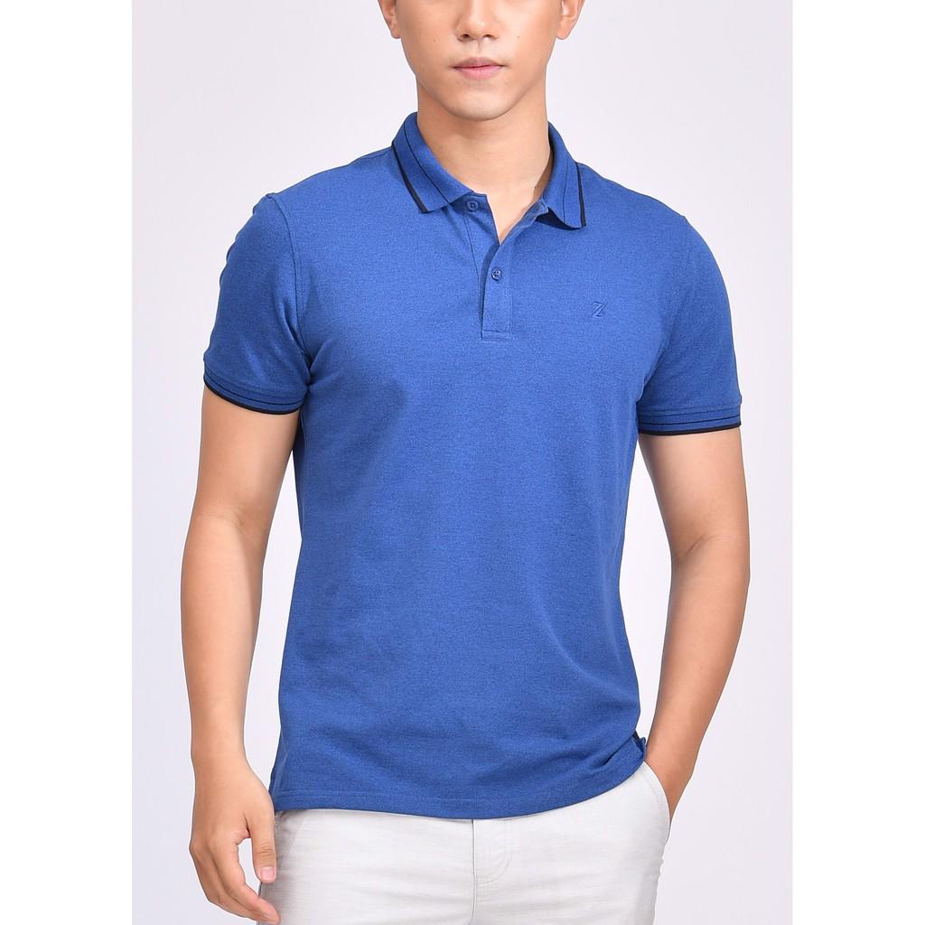 Áo Thun Nam Cao Cấp 95% CVC Áo Phông Nam Đẹp Cổ Bẻ Đổi Mới 7 Ngày