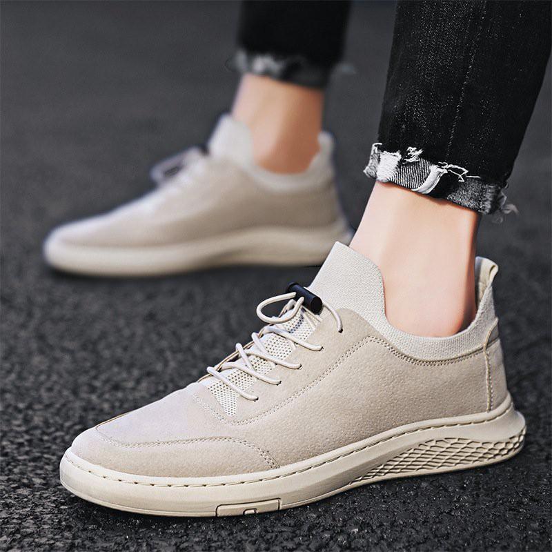 Giày Sneaker Nam, Giày Da Nam, Giày Da Lộn Cao Cấp