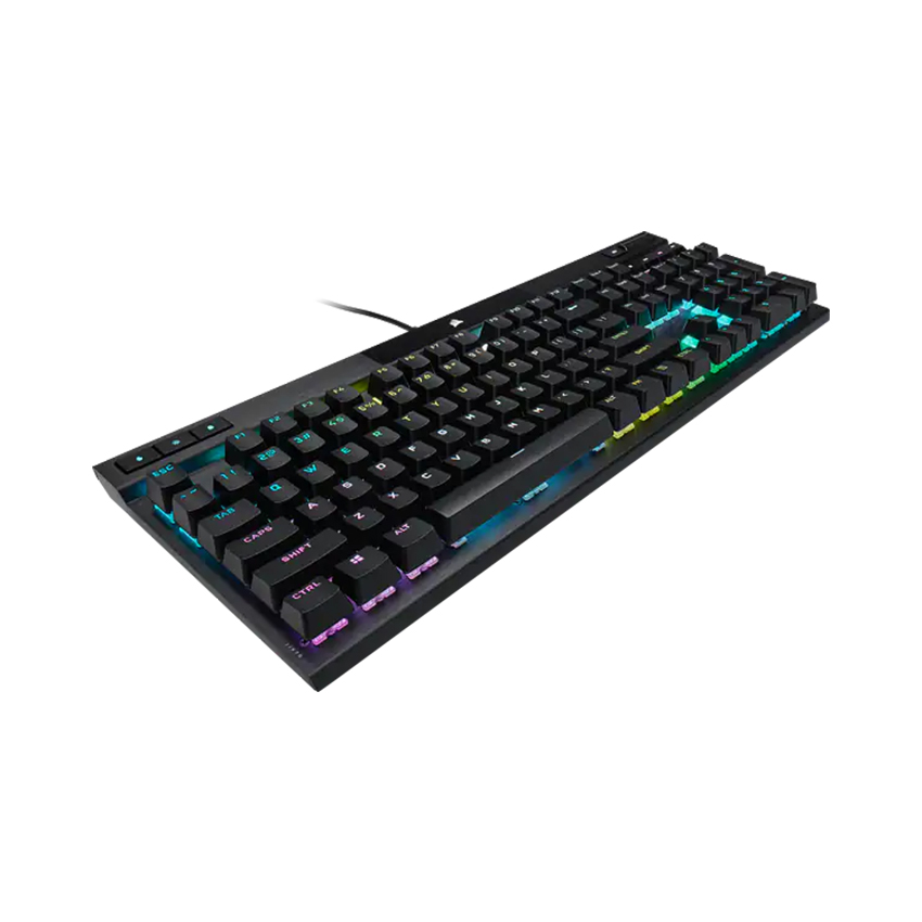 Bàn Phím Có Dây Corsair K70 PRO BLK/WHT | RGB | OPX SILVER- Hàng Chính Hãng