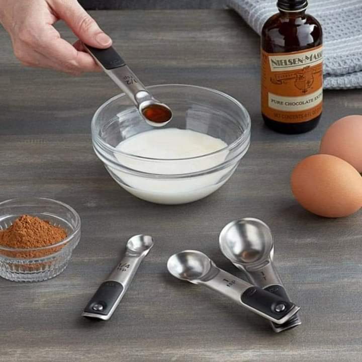 Sét cốc đong &amp; set thìa đong từ tính Oxo Hàng chính hãng