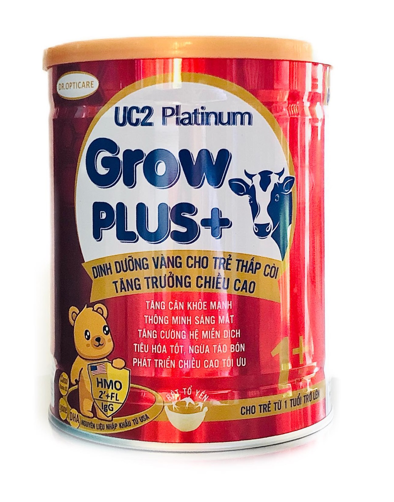 Combo 5 lon Sữa bột UC2 Platinum Grow Plus 1+ lon 800g (Cho Trẻ Từ 1 Tuổi Trở Lên)