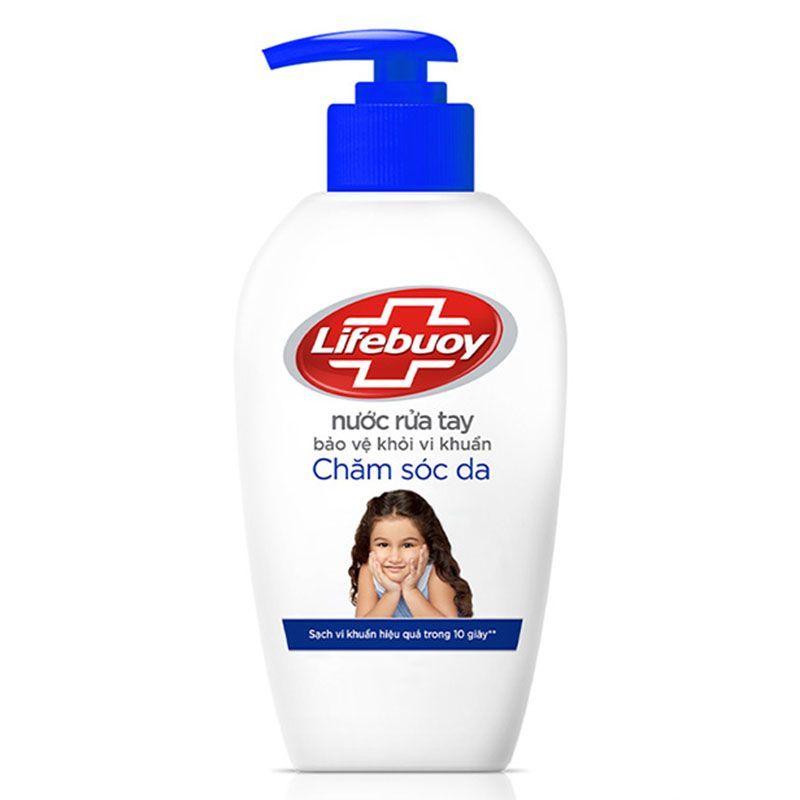 Nước Rửa Tay Lifebuoy Chăm Sóc Da Chai 180G – 8934868155294