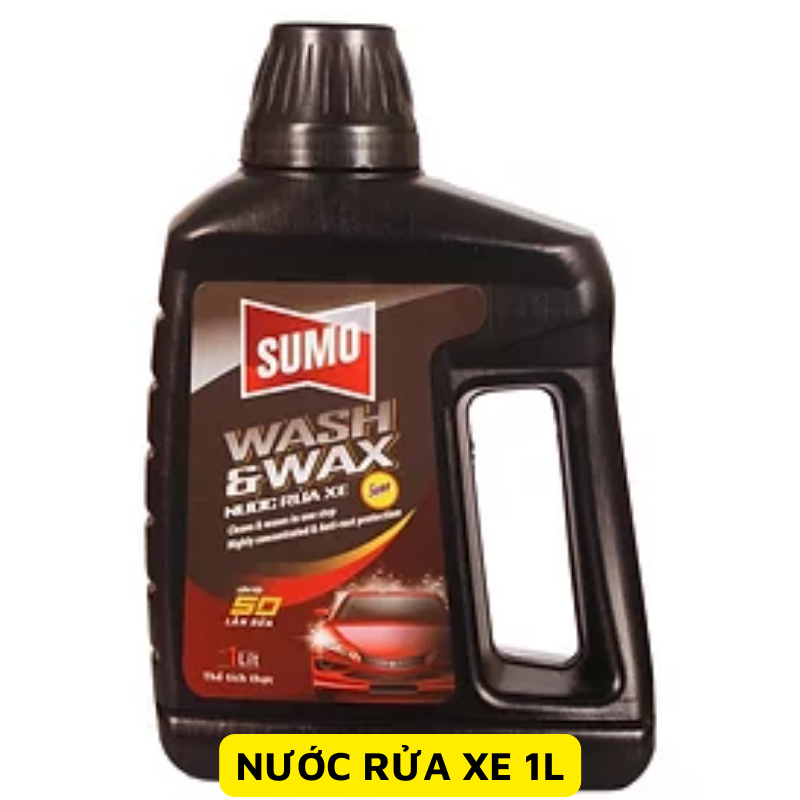 Nước Rửa Xe 1L, Bóng loáng như mới, Chống rỉ xét, Bảo vệ nước sơn xe, Không gây hại cho các phụ tùng của xe