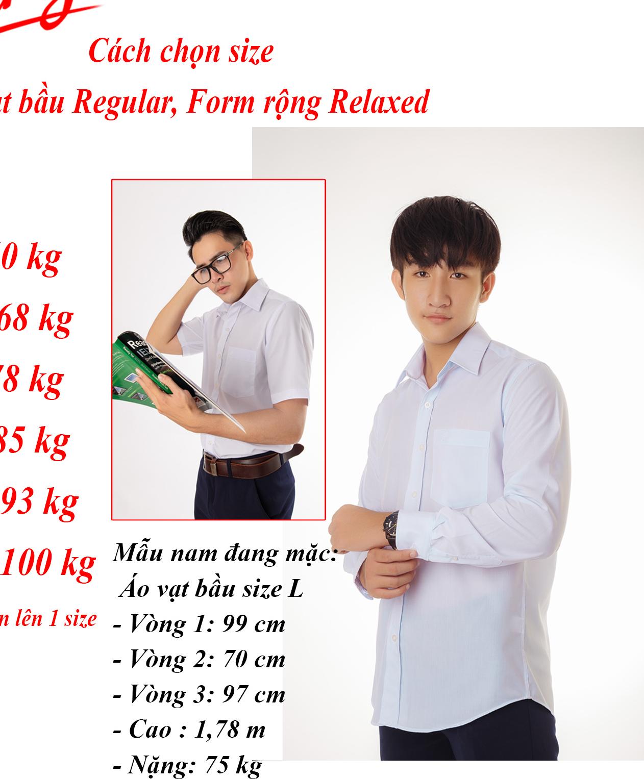Áo sơ mi nam Amazing, sơ mi công sở, tay ngắn, nhiều màu 48112-02