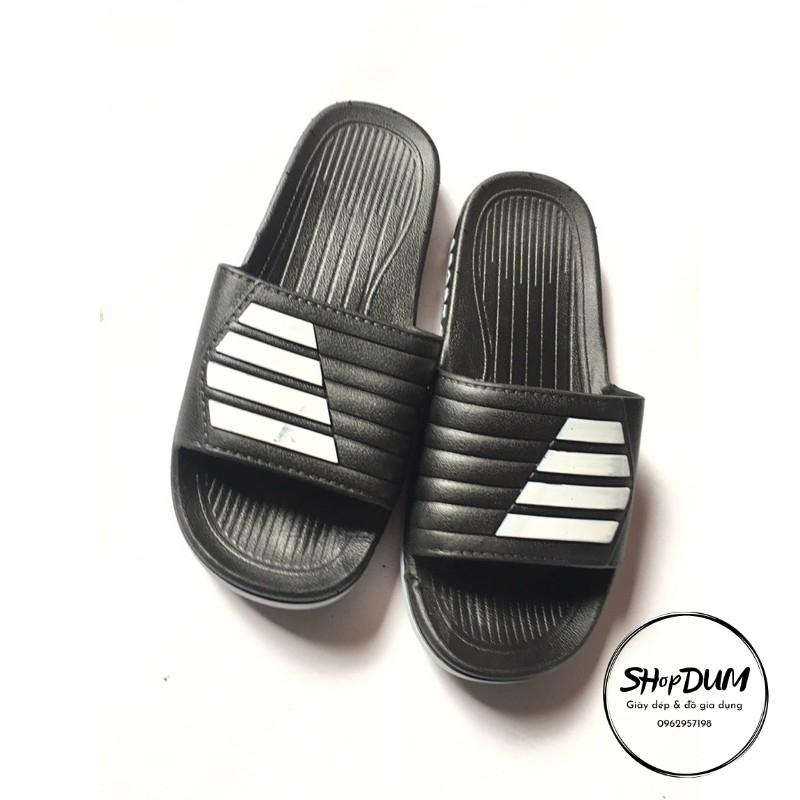 Dép quai ngang nam kẻ sọc liền khối ( Size36-43 )