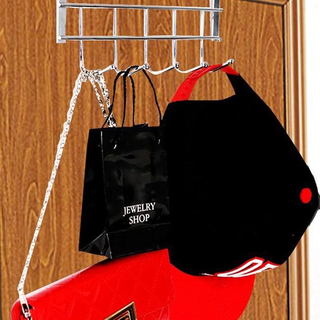 Móc treo đồ cài cửa bằng inox