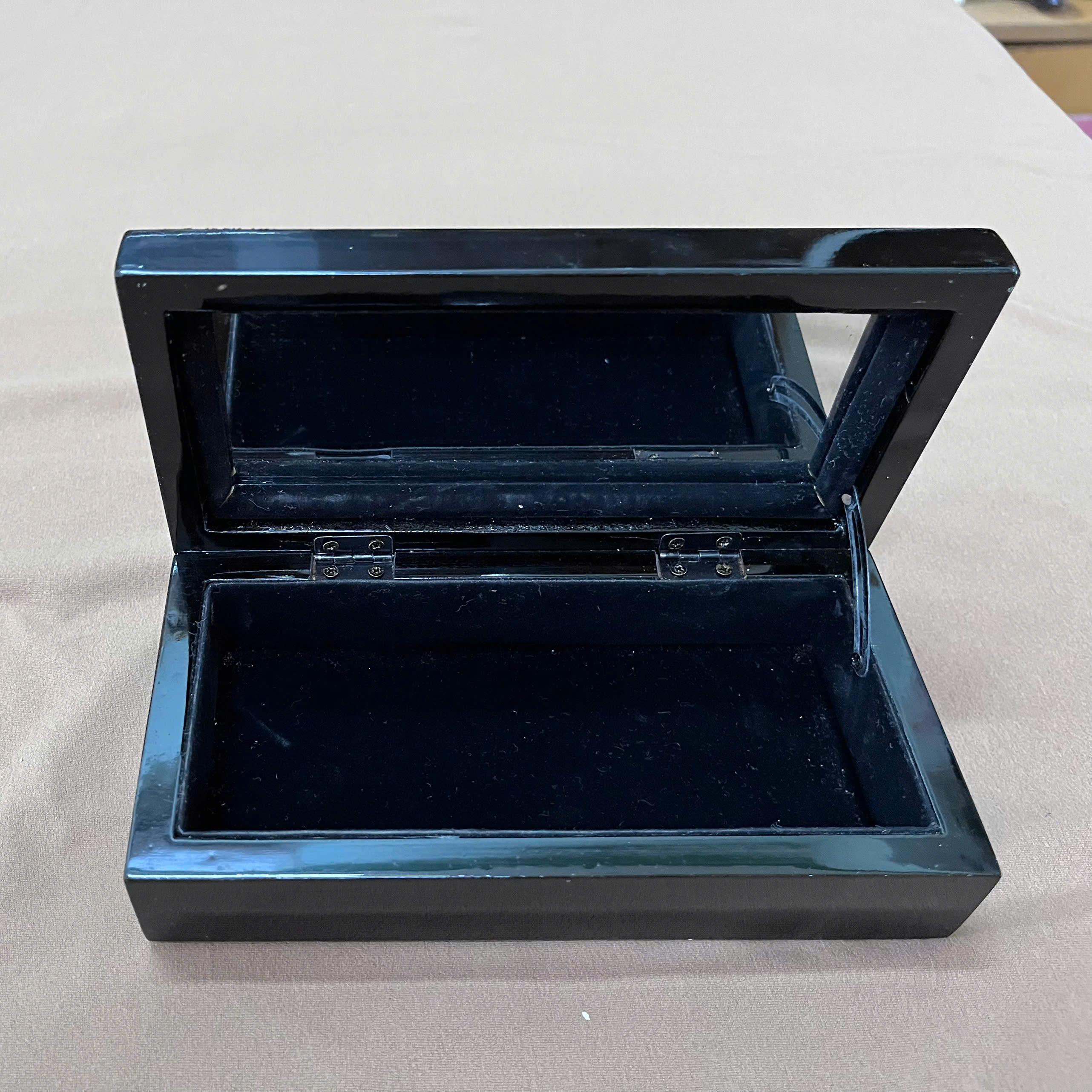 Hàng loại 1- Hộp Trang Sức Sơn Mài Cao Cấp size 9 x18 cm lót nhung sang trọng