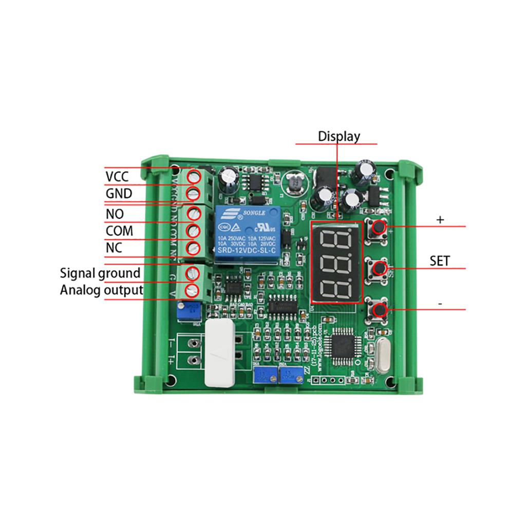 Analog Signal 0-10V DC Current Sensor Module Detection Module 0-50A Detector