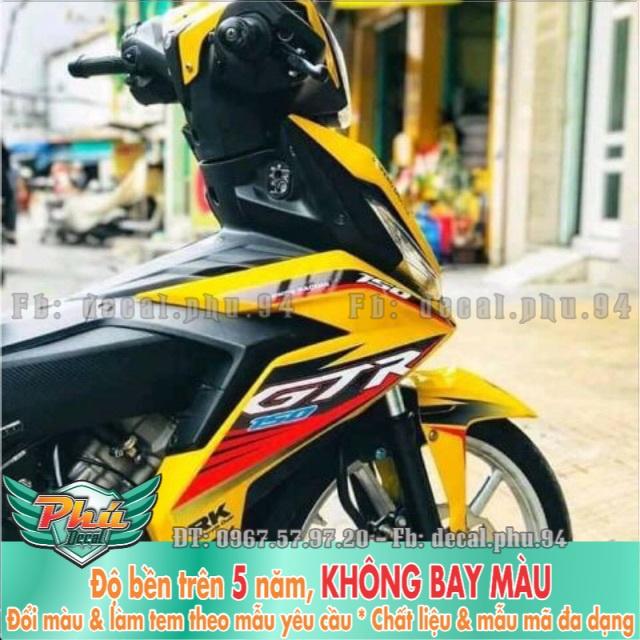 Tem rời Winner GTR phối đỏ đen trắng
