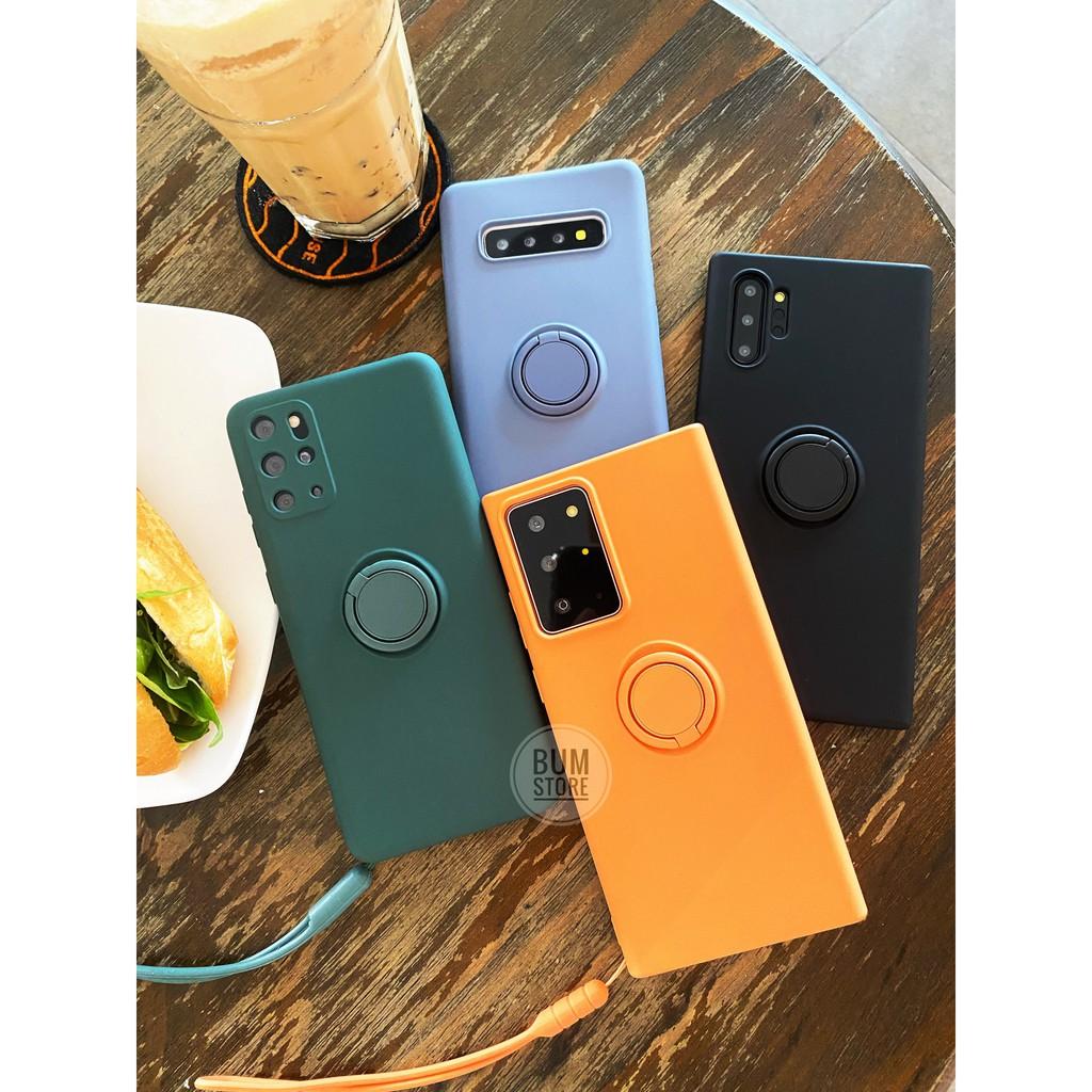 Ốp Lưng Dẻo Iring Cho Samsung Galaxy S20 Ultra / S20 plus / Note 10 Plus / Note 10 / Note 9 / S10 Plus Có Lót Nhung