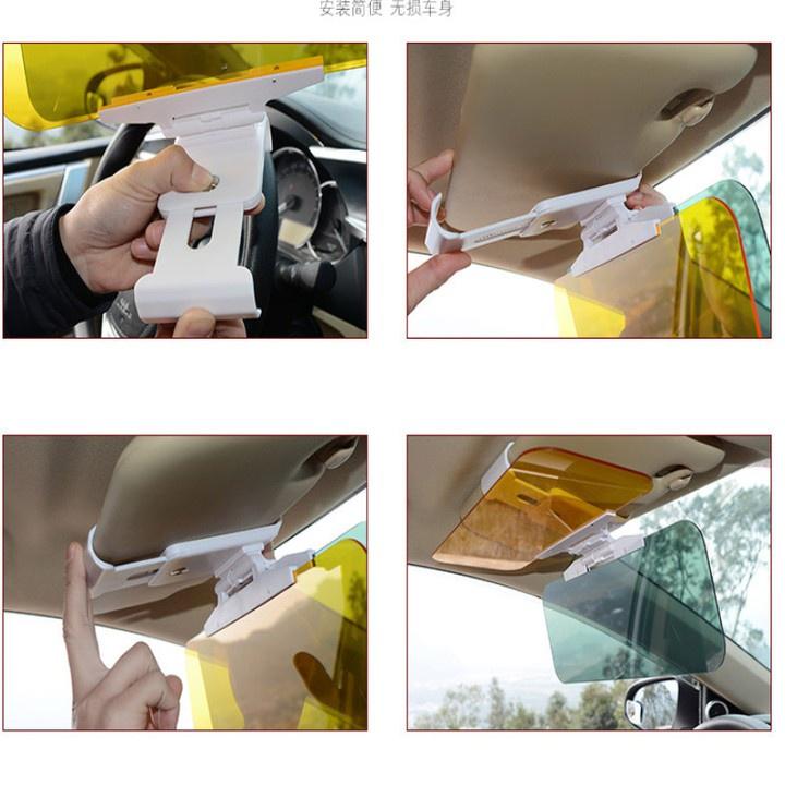 Kính chống lóa đèn khi lái xe ô tô cả ngày và đêm mẫu mới loại tốt lắp các xe