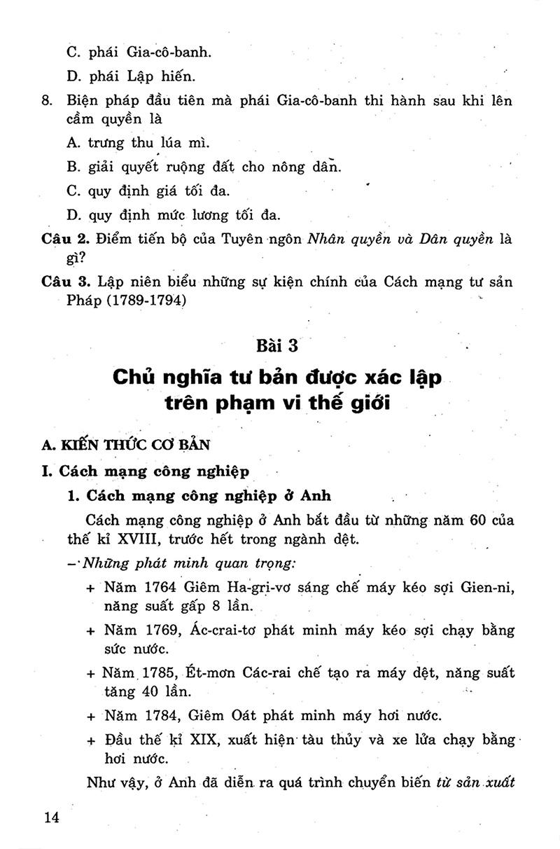 Để Học Tốt Lịch Sử 8 (Tái bản 2020)
