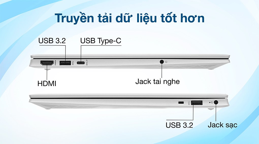 Máy Tính Xách Tay Laptop HP Pavilion 15-eg2036TX Vỏ Nhôm Bạc (intel core i5-1235U, 8GB Ram, 512GB SSD M2, 15.6&quot; FHD, VGA Nvidia MX550 2G, Win 11) - Hàng Chính Hãng