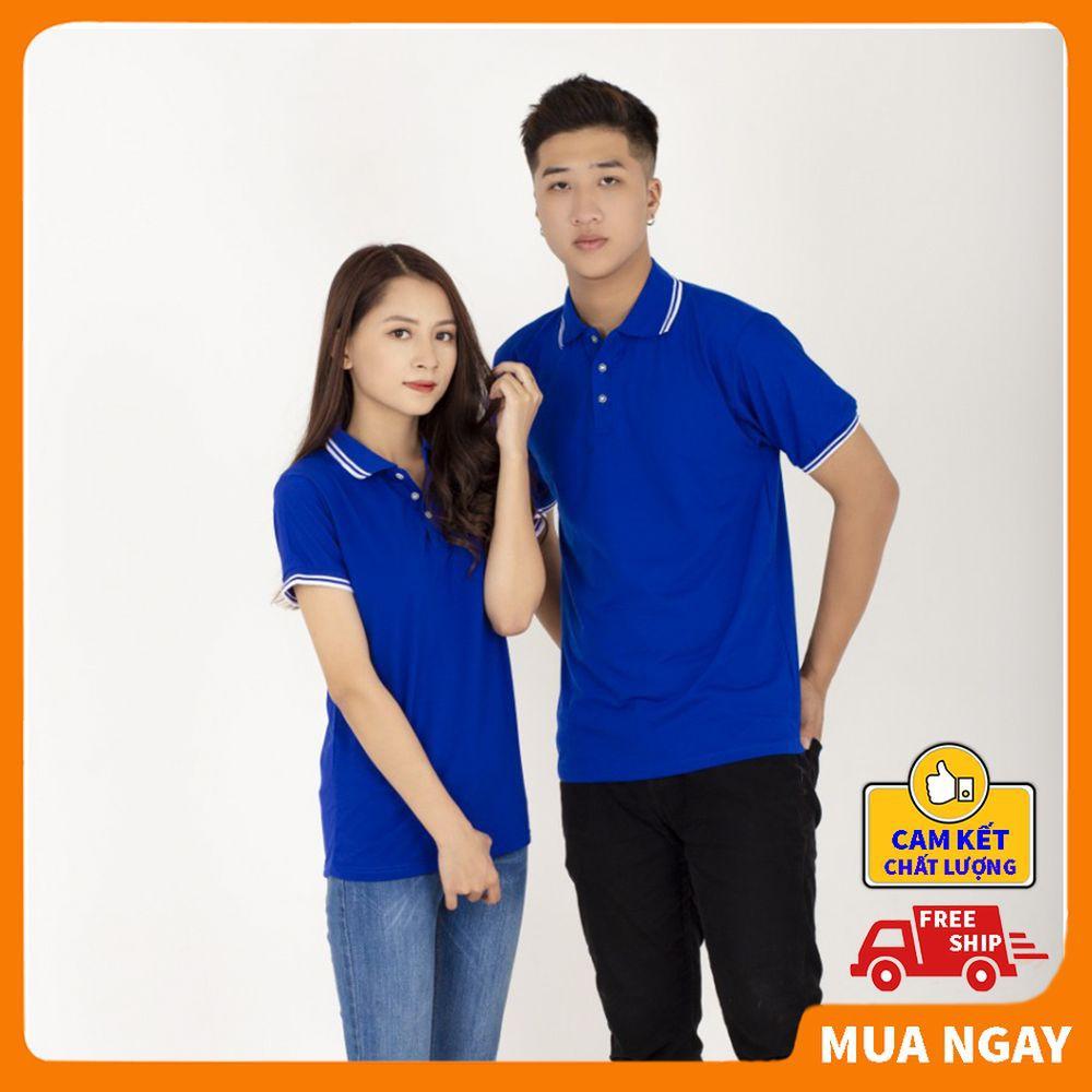 Áo polo nam nữ có cổ tay ngắn vải cotton thoáng mát thấm hút mồ hôi cao cấp basic sang trọng BIBINO