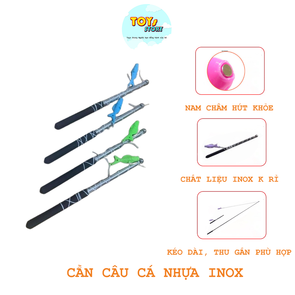 Bộ đồ chơi cần câu cá inox Toy Story thiết kế chắc chắn an toàn cho trẻ