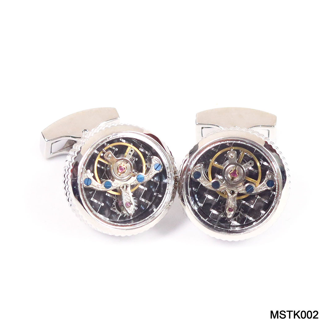 Khuy măng sét chuyển động cơ - Compass Cufflinks - Thomas Nguyen