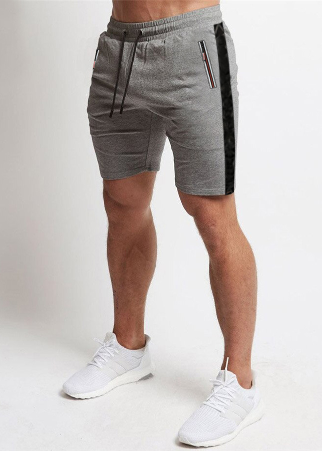 Quần Short Nam Thun Cao Cấp Thời Trang Màu Đen - Xám TC03735