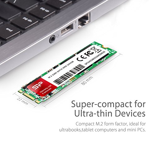 Silicon Power 240GB M55 M.2 2280 SSD With R/W Up To 560/530MB/s (SLC Cache  for Speed Boost) SATA III Internal Solid State Drive for Ultrabooks and  Tablets (SP240GBSS3M55M28) (f8c05b184b9faa298b2de1ff61f0c2a1) - PCPartPicker