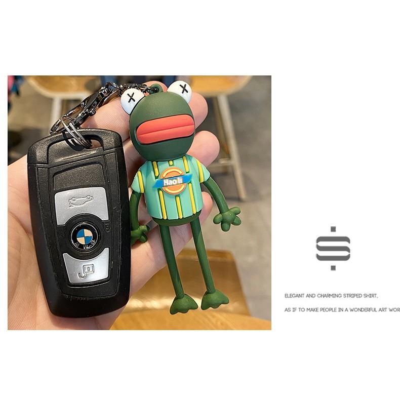 Móc khóa ẾCH CHÂN DÀI Môi Dày TREND CUTE