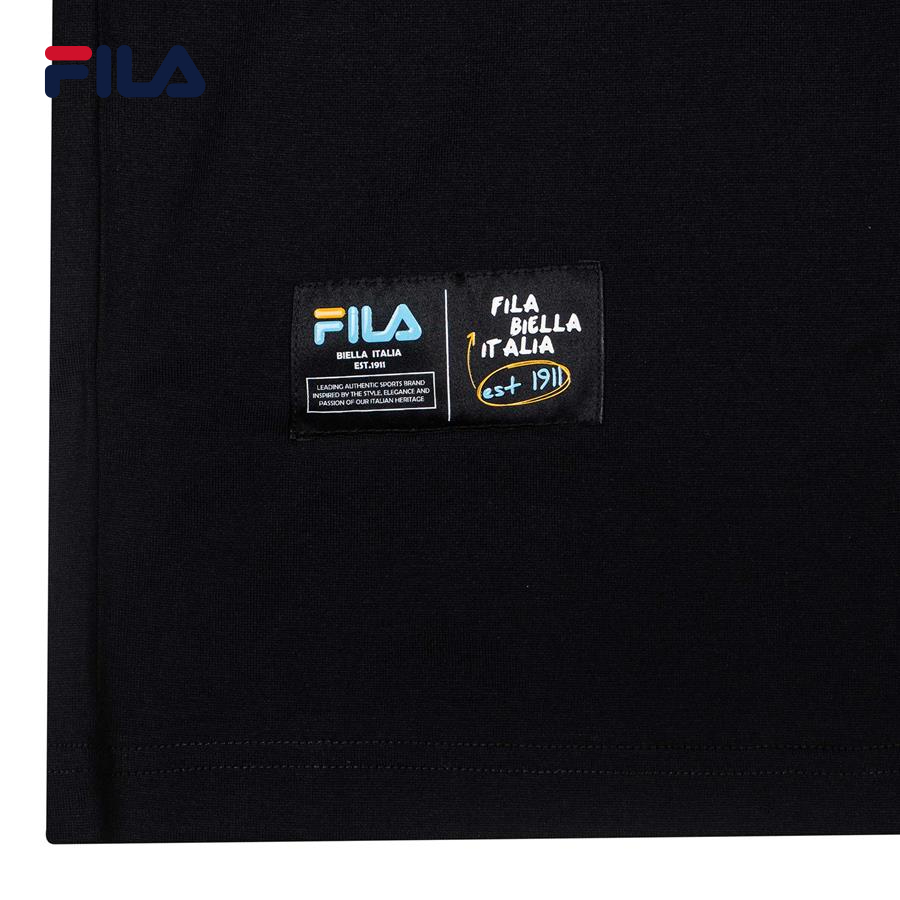 Áo thun tay ngắn thời trang unisex Fila SHORT SLEEVE TEE - FW2RSE4044X-BLK