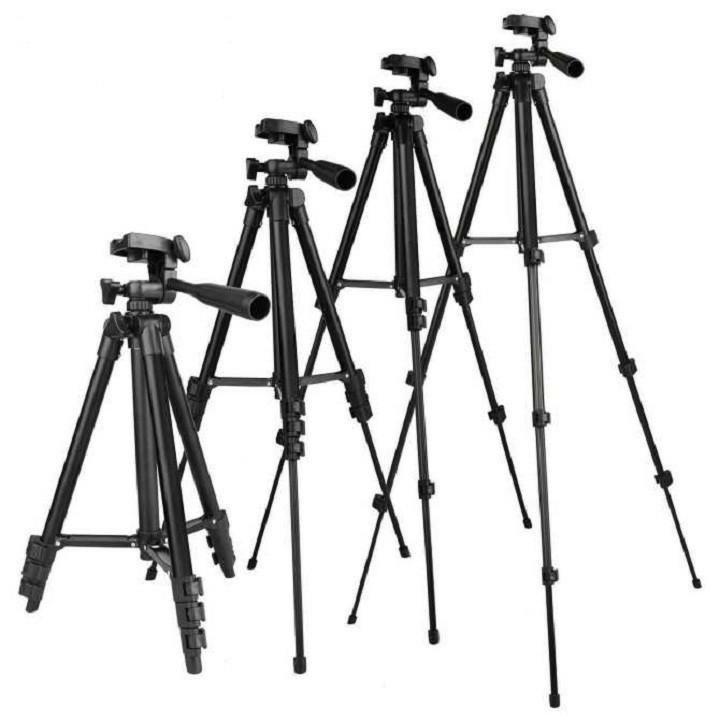 Chân tripod máy ảnh, điện thoại 3120A - Ổn định, chống rung sốc tốt - Kéo dài tối đa 106cm, gấp gọn 35cm - Dễ dàng