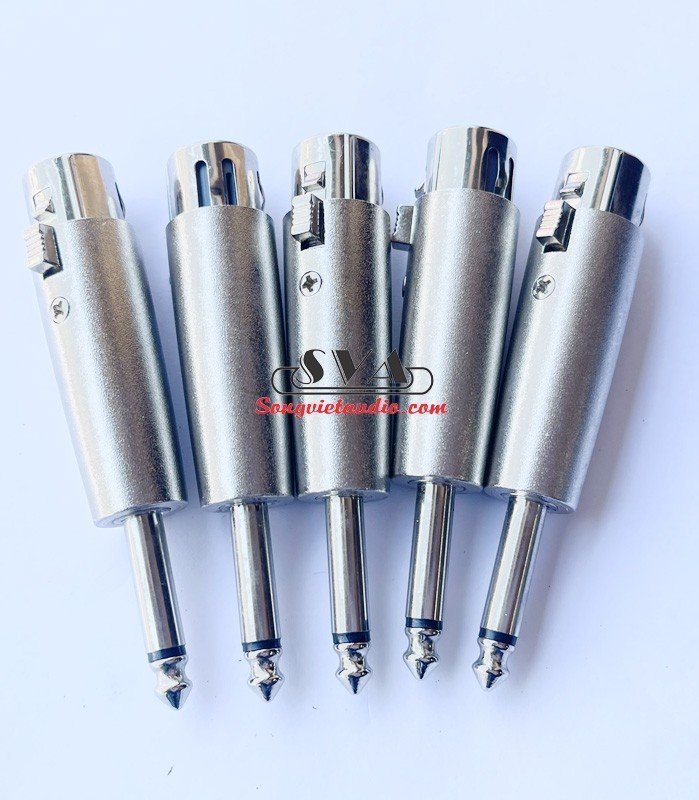 Đầu chuyển rắc canon sang 6 li