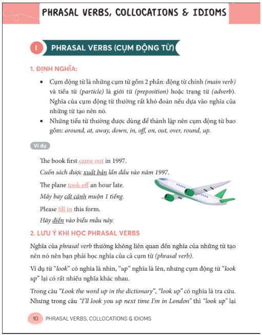 Sách - Mind map English phrasal verbs, collocations and idioms - MCBooks