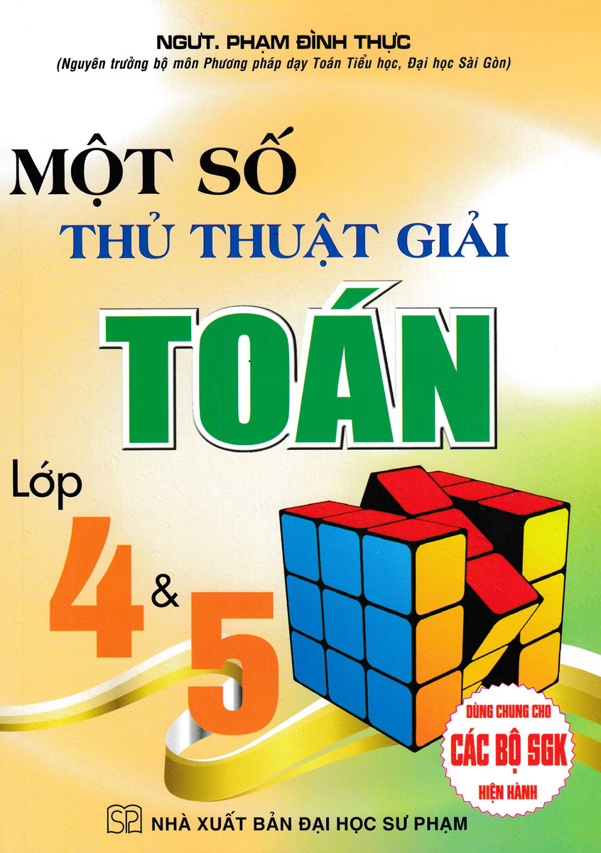 Một Số Thủ Thuật Giải Toán 4 Và 5 - HA